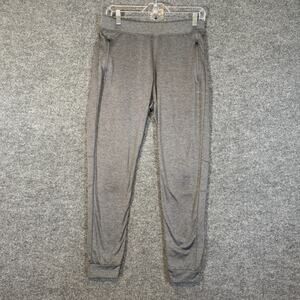 Skora Pants Mens Small Gray Joggers Fleece Qwick Dry Stretch‎ Waist Casual